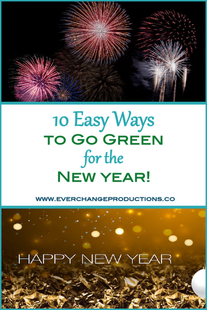 Looking for sustainable New Year's Resolutions? Make steps toward an eco-friendly life with these easy ways to go green in 2018!