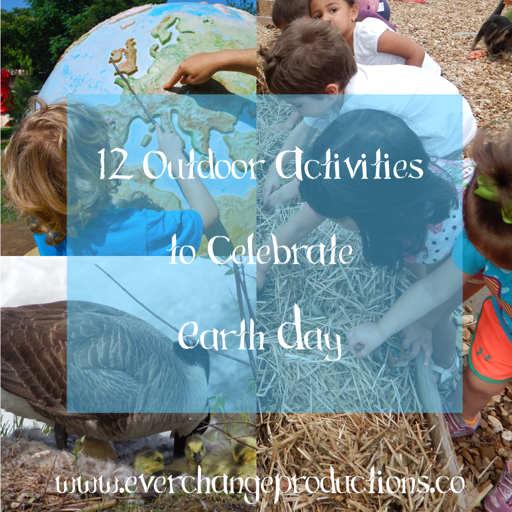 Earth Day is right around the corner! Here are 12 Outdoor Activities to celebrate earth day!