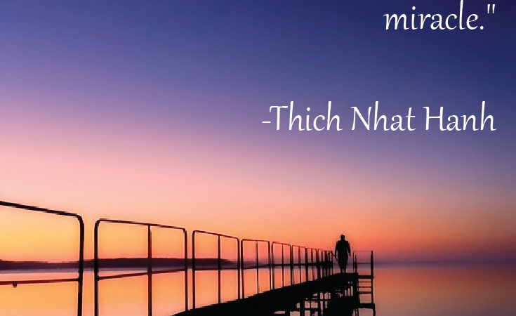 Need some Monday Motivation to start your week off? Just remember: "People say walking on water is a miracle, but to me walking peacefully on earth is the real miracle." -Thich Nhat Hanh