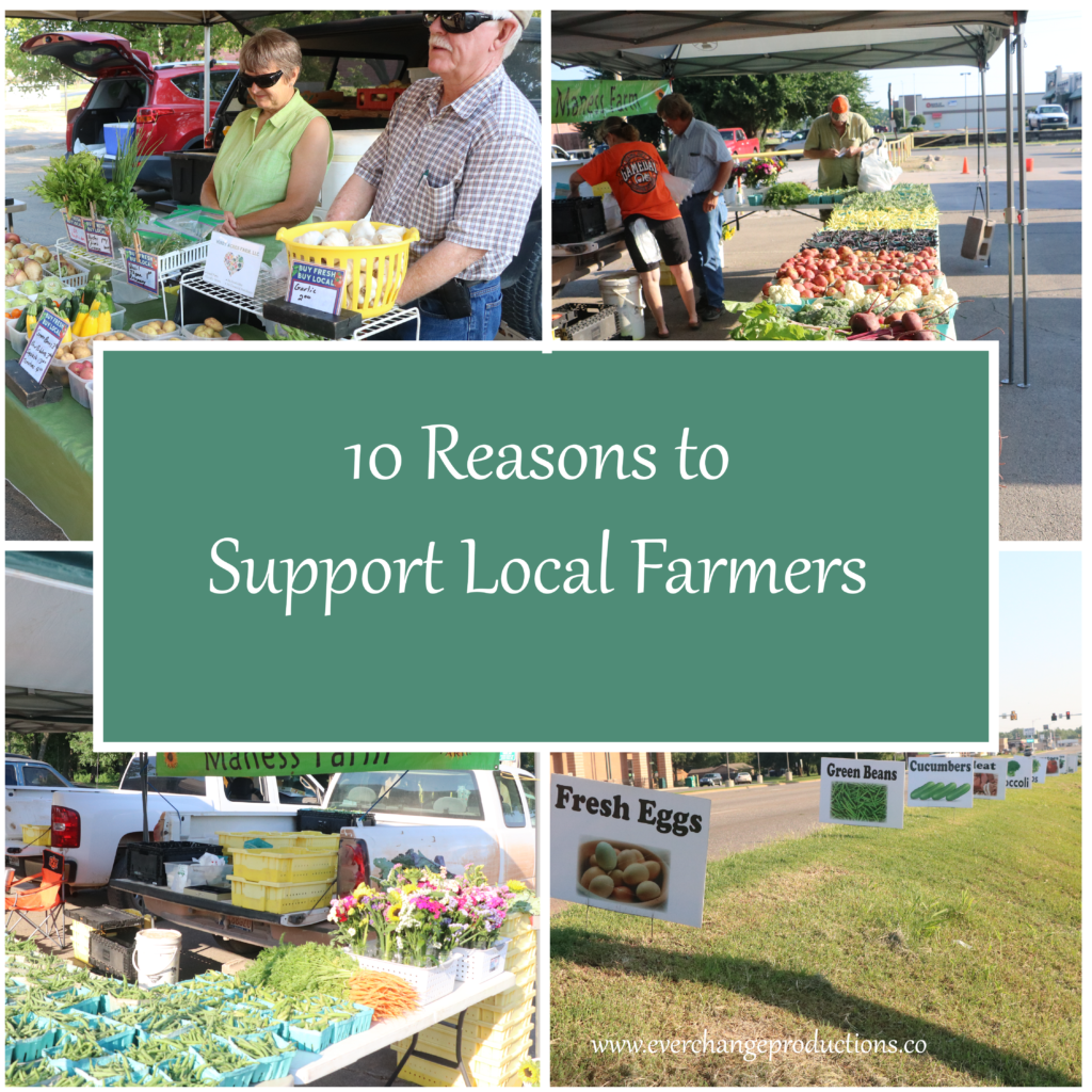 Supporting local farmers means support for local economy and community. Local farmers impact are our health, economy and way of life.