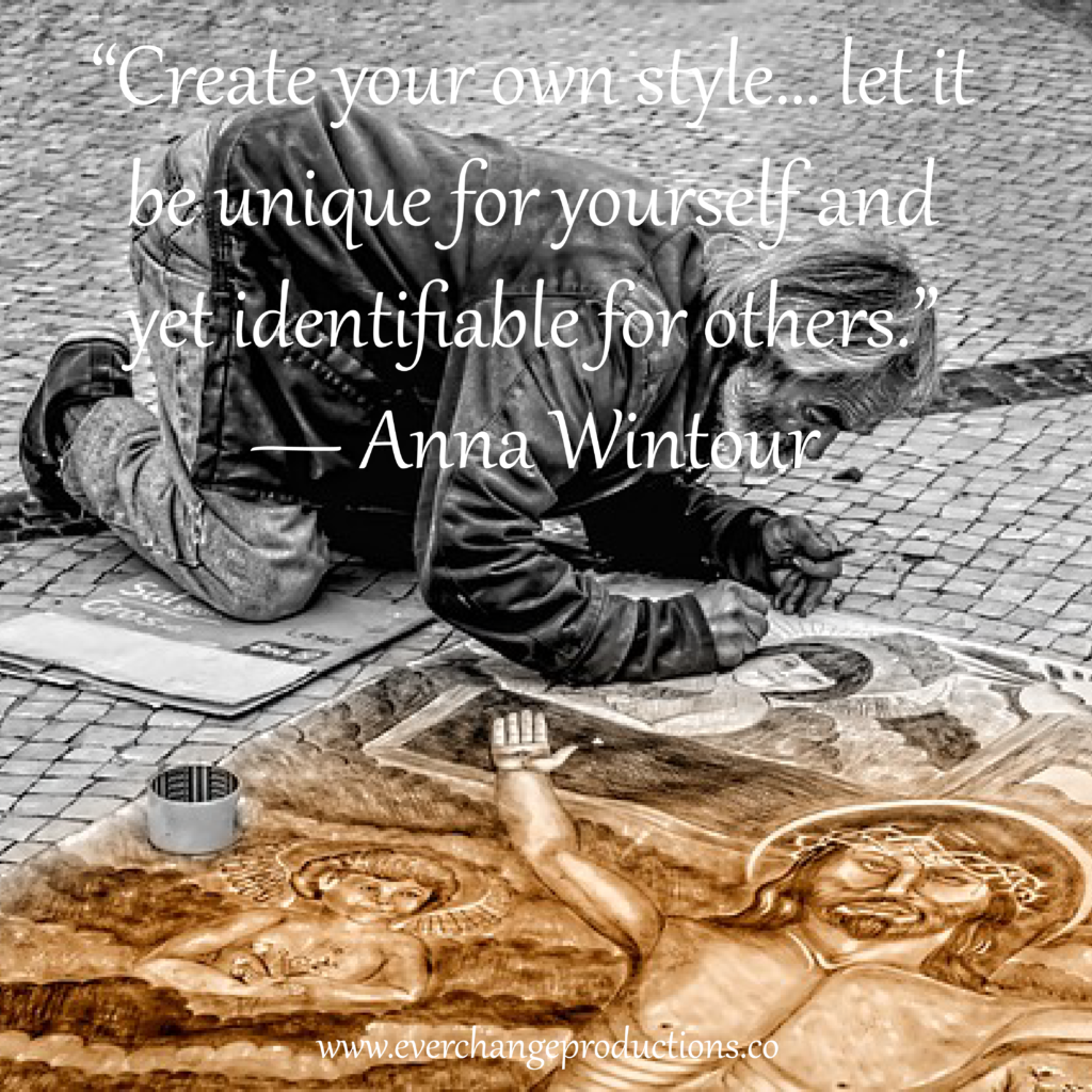 Need some motivation to start your week off? Just remember: “Create your own style… let it be unique for yourself and yet identifiable for others.” ― Anna Wintour