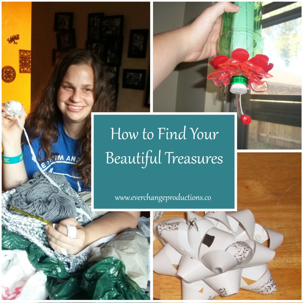 It's easy to focus on our imperfections, but instead we should find beauty in the small things. Check out this post on how to find your beautiful treasures. 