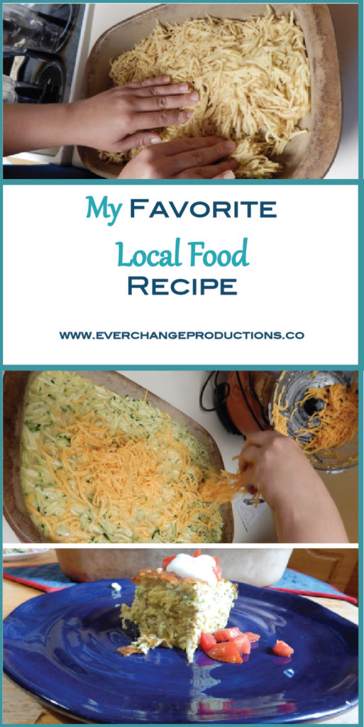 My favorite comfort food is one made from completely local ingredients. Join me to find out my favorite locally made recipe.
