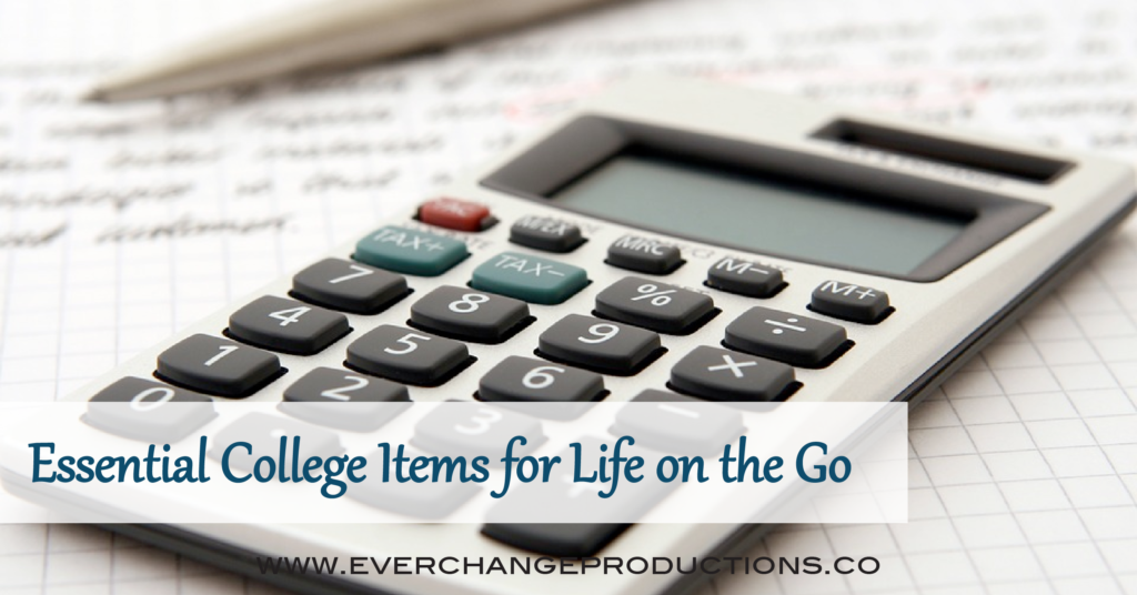 To-Go bags are essential college items when saving money in college. Here are a few things to keep with you and make your busy days go much smoother.