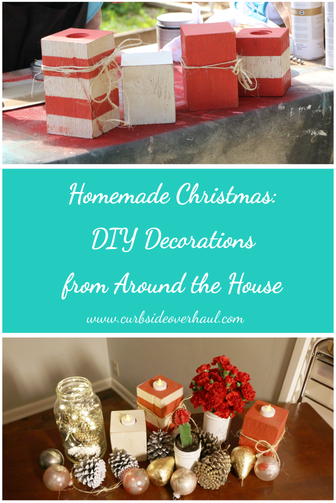Christmas time can be expensive but with these homemade Christmas decorations made with materials around the house, you can be festive even on a budget.