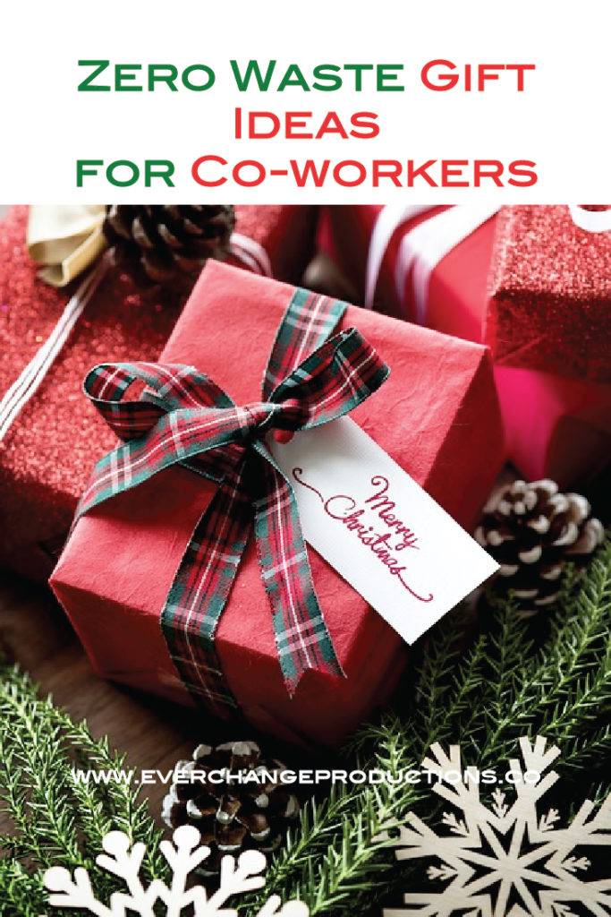 Finding gifts for co-workers can be a struggle for many reasons, but over the years I've managed to compile a list of options, some even waste-free!