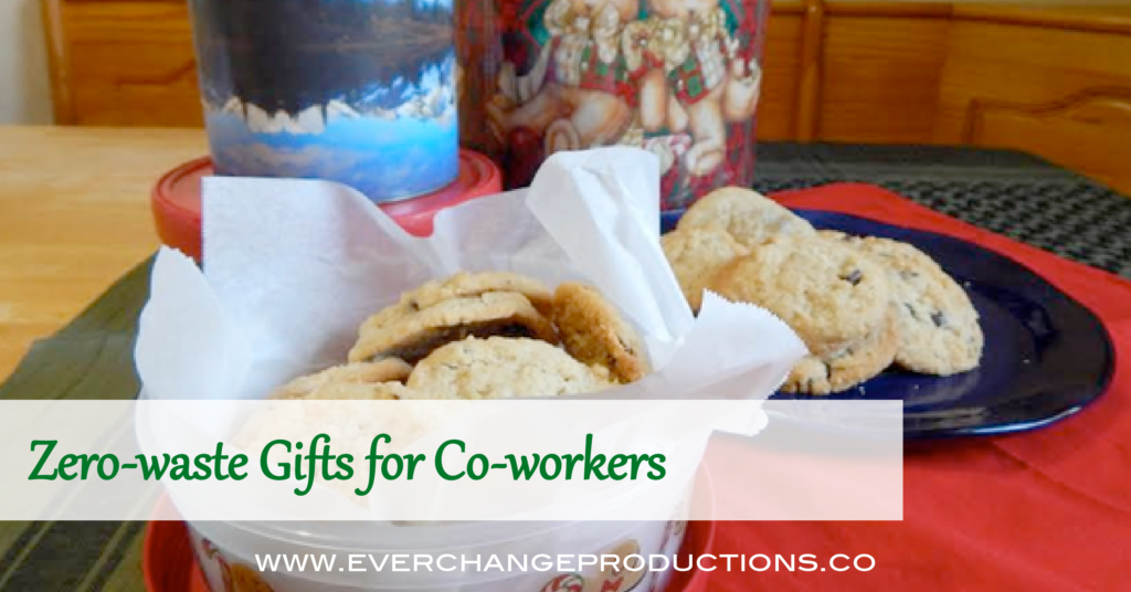 Finding gifts for co-workers can be a struggle for many reasons, but over the years I've managed to compile a list of options, some even waste-free!