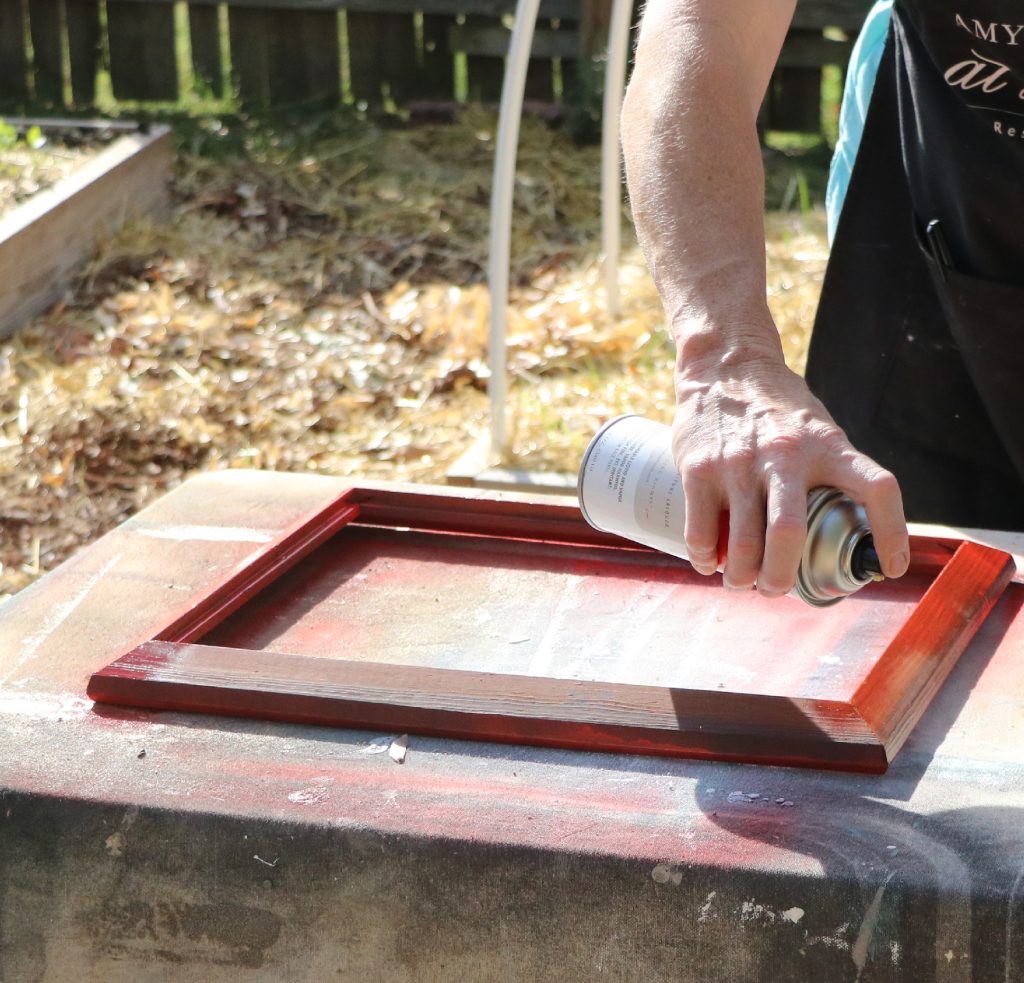  Step Two: Paint with Spray Lacquer