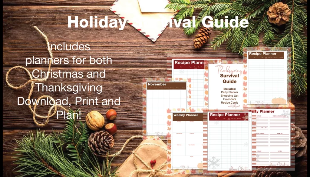 Holiday survival guide promotion image