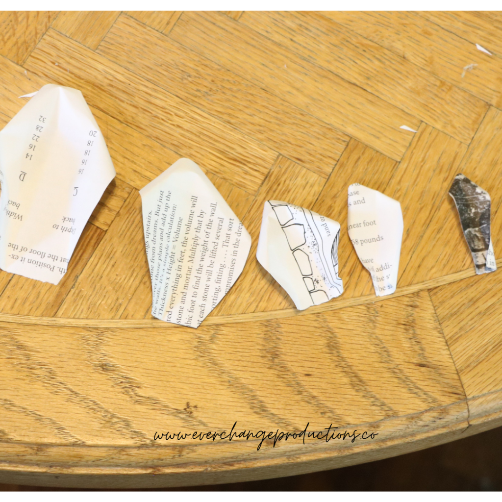 Step 2: Roll  Using the wire, toothpick or some other thin, rounded device to roll the edges of each petal. Pinch the base slightly. Each one can be done a little differently to give the petals character and roundness.