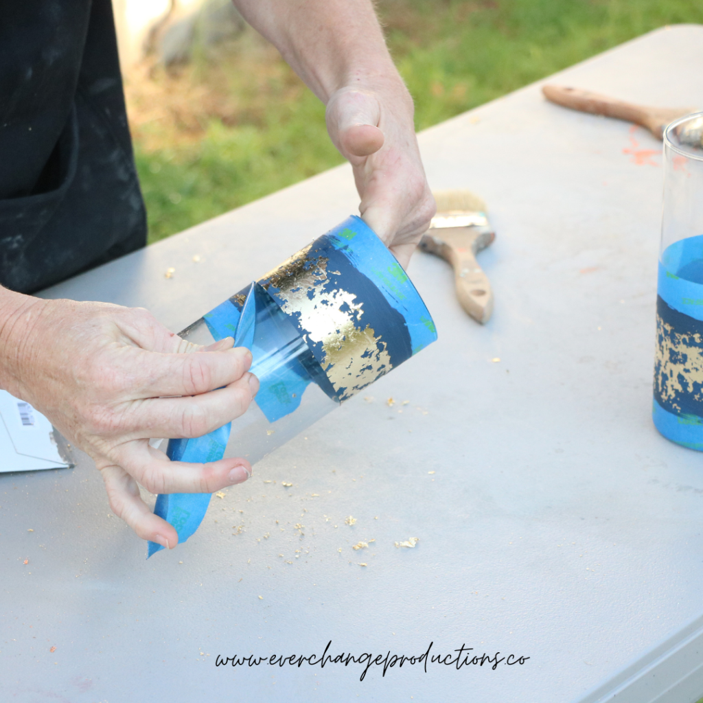 Step 6: Peel and Enjoy! Once your pleased with the look of your vase, peel of the tape and enjoy your maintenance free gift to yourself or your significant other!