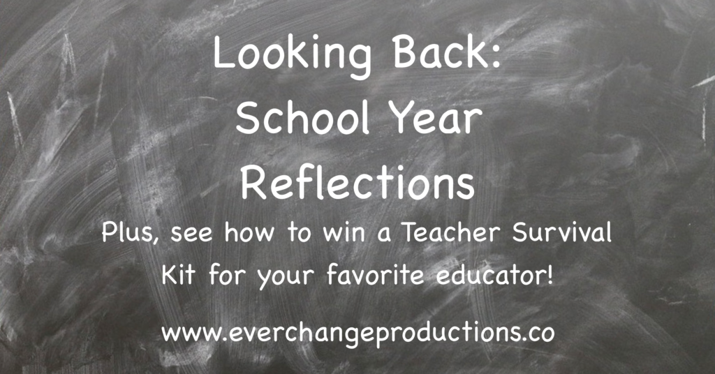 It's time for school year reflections! Tell me about the teacher that changed your life and enter them in a contest to win a teacher survival kit!
