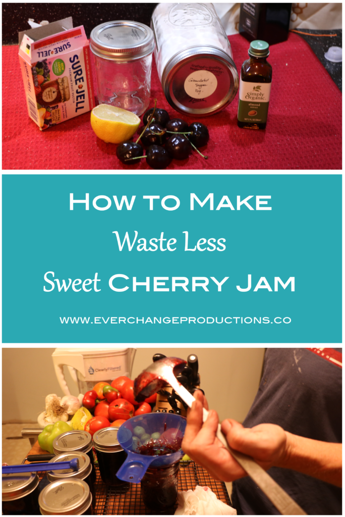 There's nothing more wholesome than making your own jam. Check out these tips for making your own waste less sweet cherry jam.