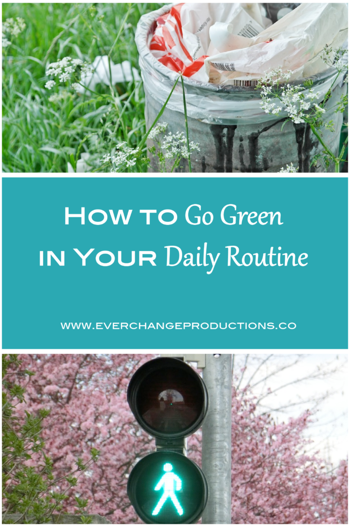 It's easier than you might think go green in your daily routine. Check out these simple green tips to get you started! 