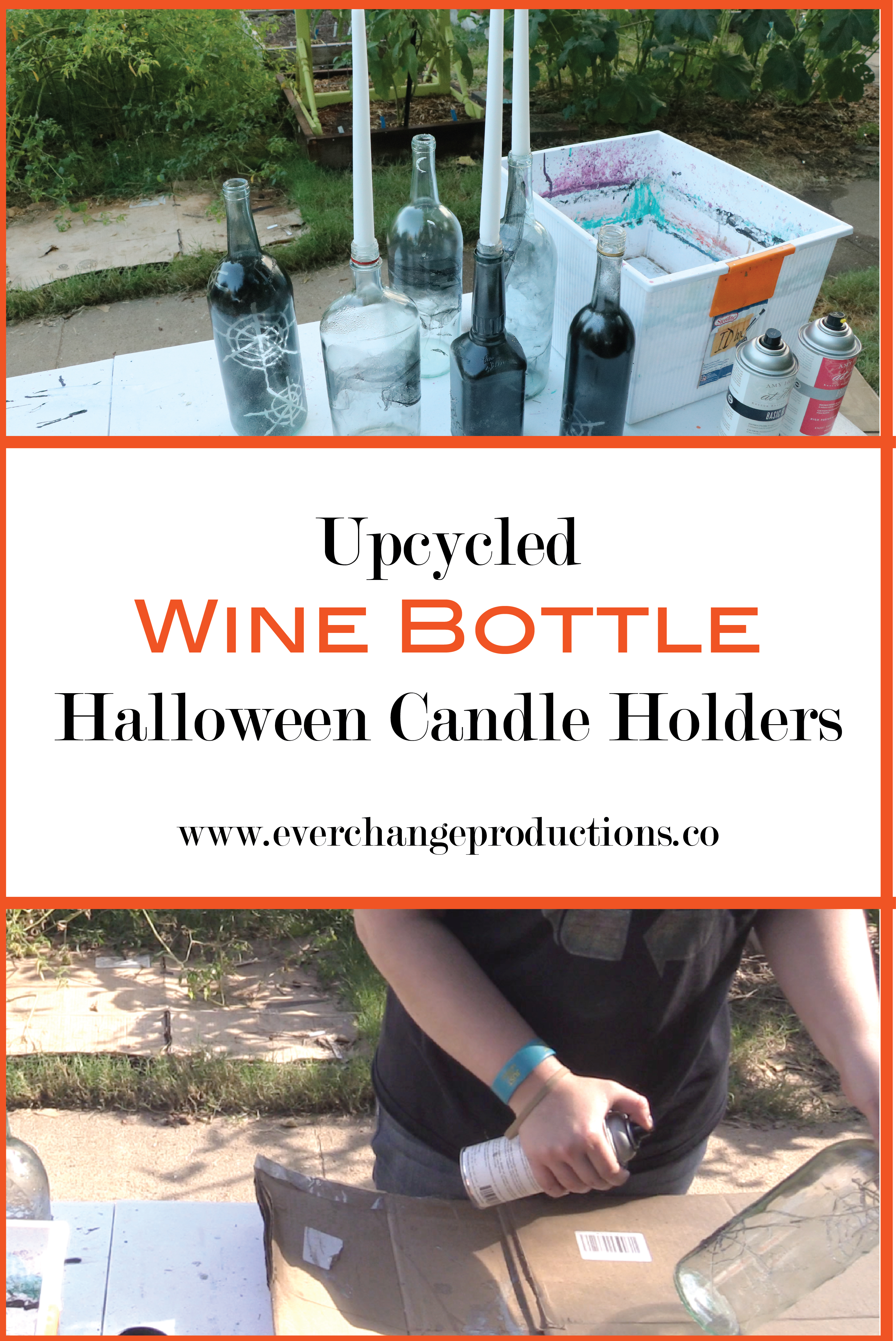 How to Create a Halloween Wine Bottle Craft to Upcycle Your