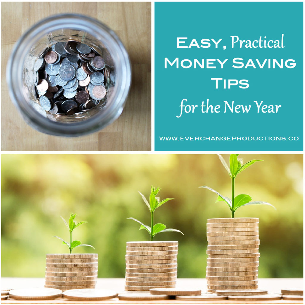 Looking for New Year resolution ideas? Get your finances in order for the new year with these practical money saving tips! 