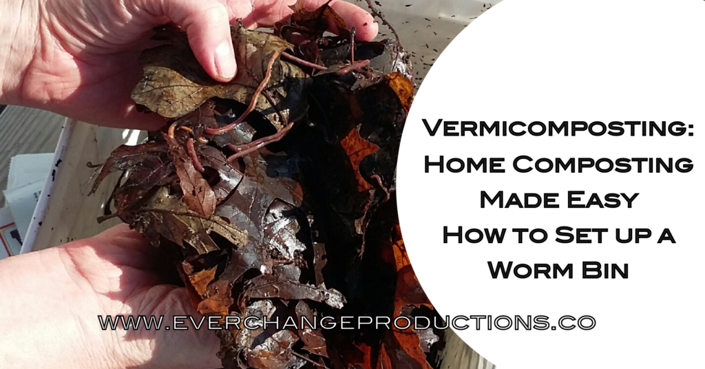 The idea of vermicomposting basics might make you squirm at first, but once you start you'll be glad you did! Composting is a great start for an eco-friendly life. Worm bins are a great way to reduce food waste without having a big compost pile.