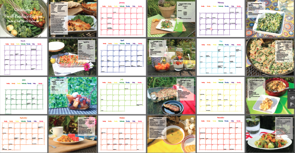 Let local food be your inspiration for your meals and celebrations throughout 2019. This fresh produce recipe calendar will guide through the year, inspiring you to start eating with the seasons and try new foods in whole new ways.