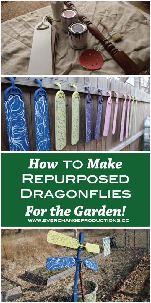 Got some fan blades from a broken ceiling fan? Don't toss them just yet! You can give them a new life as a fan blade dragonfly!