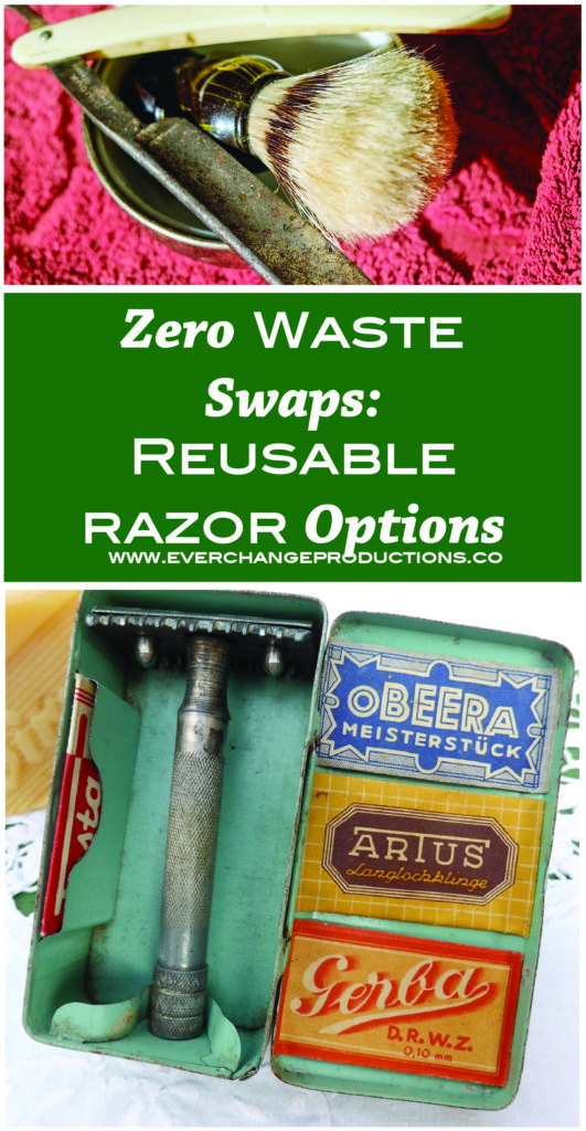 Reusable razors are essential to any zero waste bathroom! Save these tips to reference for the most effective use and maintenance of your razor!