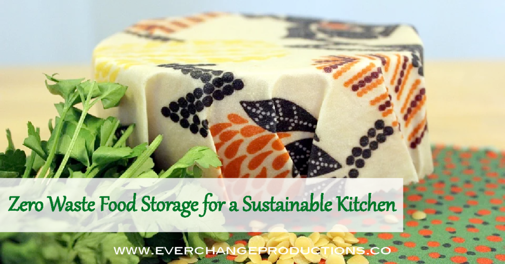 Beeswrap sustainable kitchen food storage